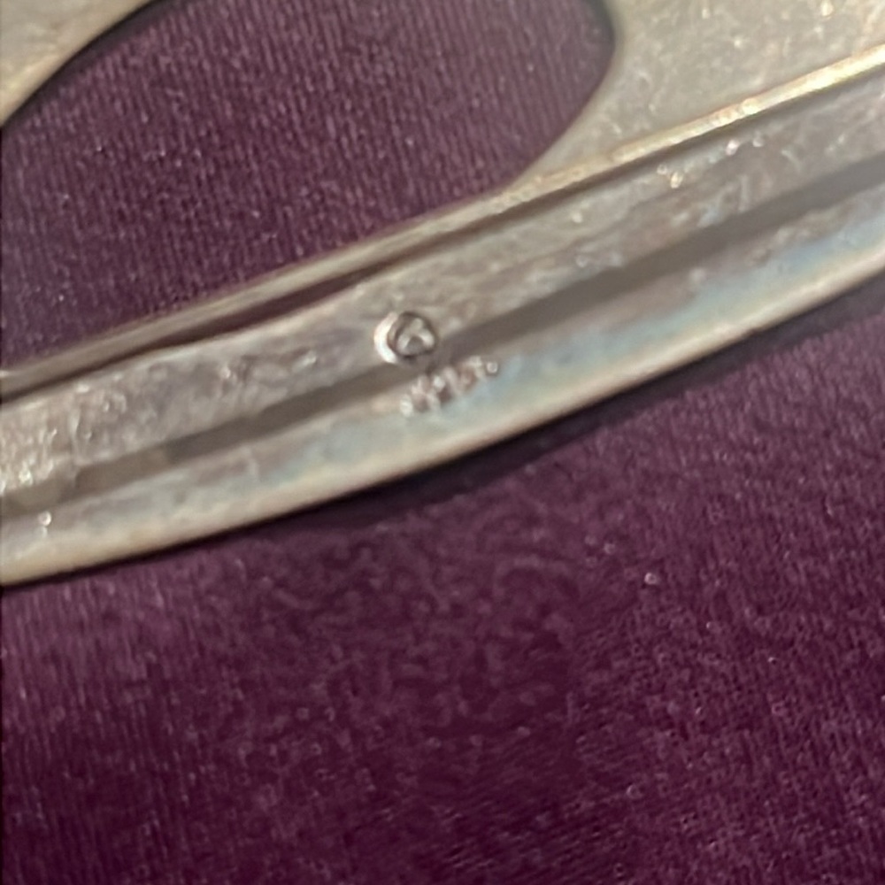 Vintage Silver Heart Brooch - Picture 9 of 17